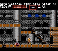 une photo d'Ã©cran de Castlevania sur Nintendo Nes